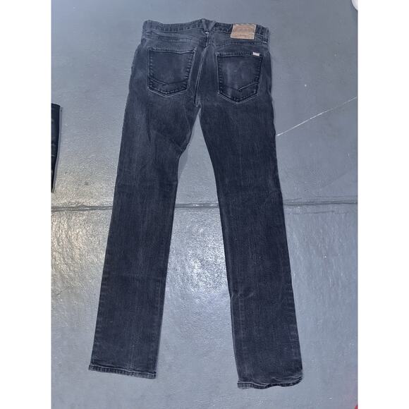 VANS Off The Wall Men’s Black Denim Jeans V76 Slim Fit Size W32 L34 - Picture 6 of 6